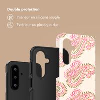 Selencia Coque arrière Vivid Samsung Galaxy A17 (5G) / (4G) - Paisley Blush