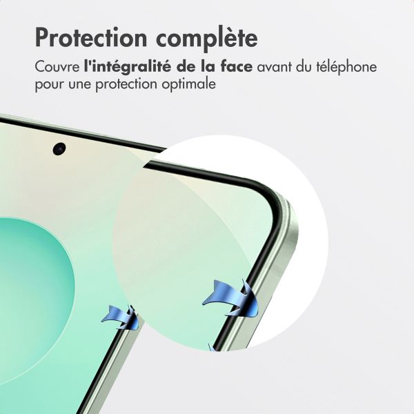 Accezz Protecteur d'écran en verre trempé + Applicateur Samsung Galaxy S24 Plus / S25 Plus