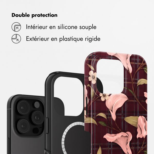 Selencia Coque arrière Vivid avec MagSafe Apple iPhone 16 Pro - Autumn Muse
