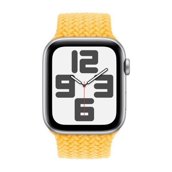 Apple Bracelet Solo tressé Apple Watch | 44/45/46/49 mm - Taille 8 - Sunshine