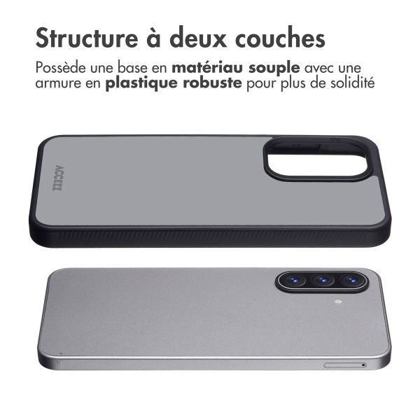 Accezz Coque Givrée Robuste Samsung Galaxy A17 (5G) / (4G) - Noir