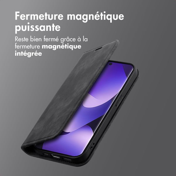 imoshion Étui de téléphone portefeuille Slim Xiaomi Redmi Note 15 (5G) - Noir