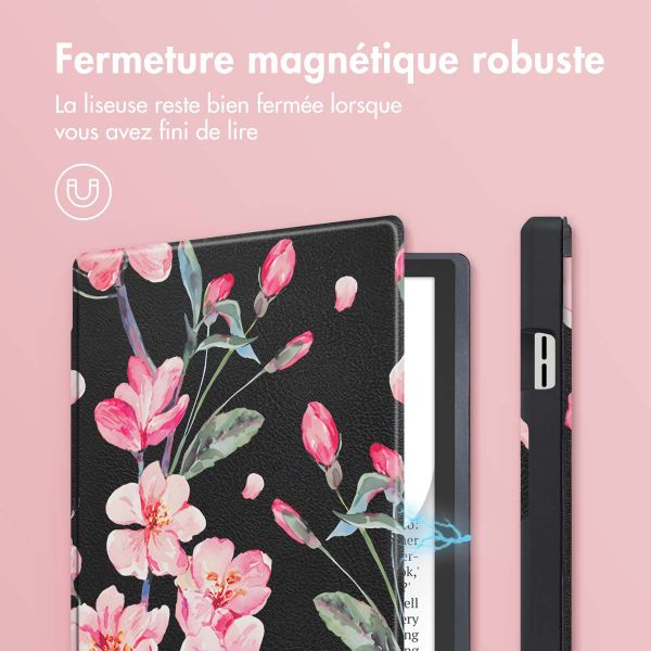 imoshion Étui á rabat Pocketbook InkPad Color 3 / InkPad 4 - Blossom