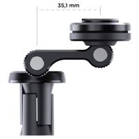 SP Connect Support de téléphone Moto Stem Mount Pro pour moto pour coques SPC+ - Noir