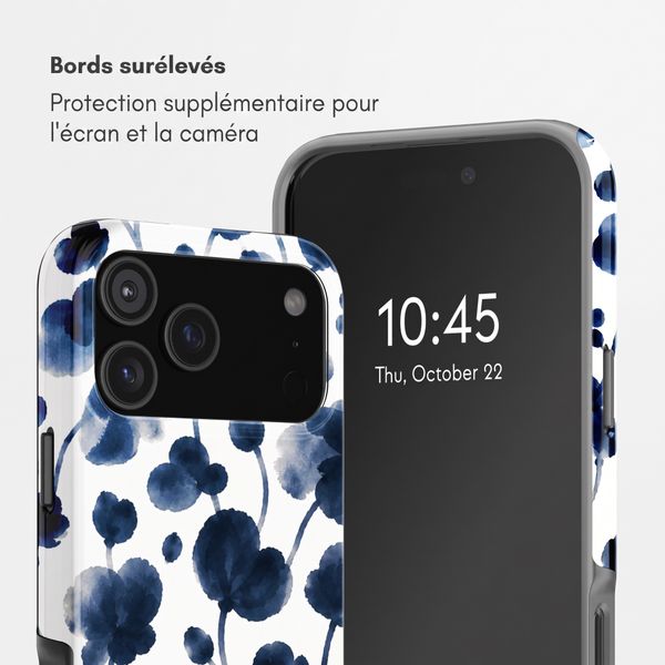 Selencia Coque arrière Vivid Apple iPhone 18 Pro / 17 Pro - Midnight Blossom