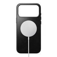 Nomad Coque arrière traditionnelle en cuir Horween avec MagSafe Apple iPhone 17 Pro Max - Noir