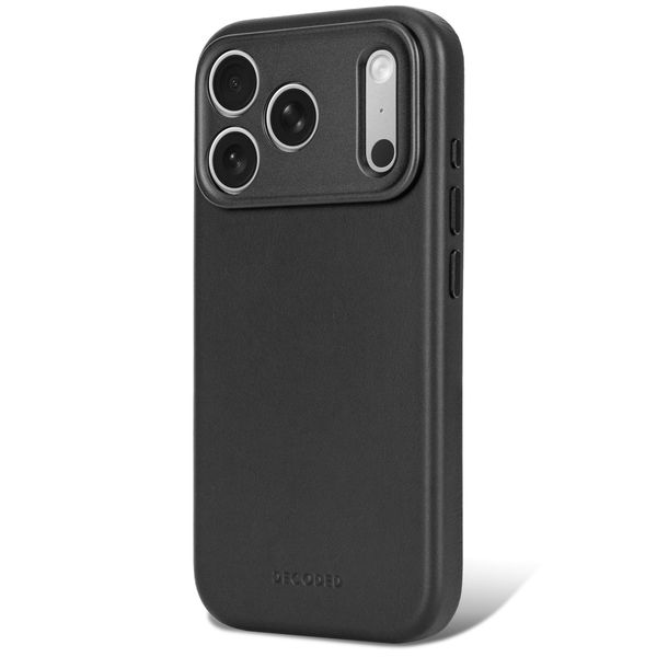 Decoded Coque en cuir MagSafe Apple iPhone 18 Pro Max / 17 Pro Max - Black