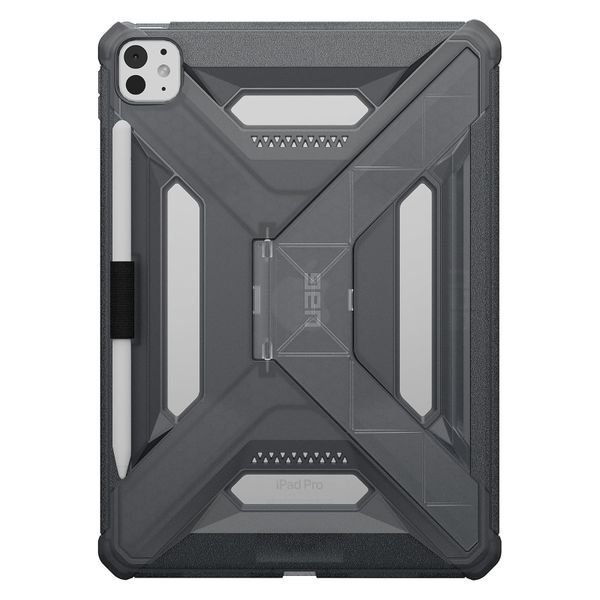 UAG Coque arrière Scout Plus avec support Scout Apple iPad Pro 11 (2025) M5 / (2024) M4 - Ash