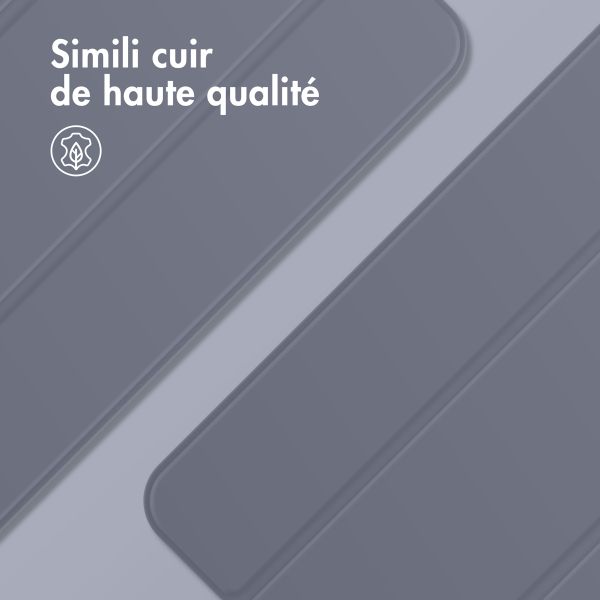 imoshion Magnetic etui de téléphone portefeuille Apple iPad Air 11 pouces (2026) M4 / (2025) M3 / (2024) M2 / Air 5 (2022) / Air 4 (2020) - Lavender