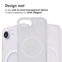 imoshion Coque Color Guard avec MagSafe Apple iPhone 17e / 16e - Blanc