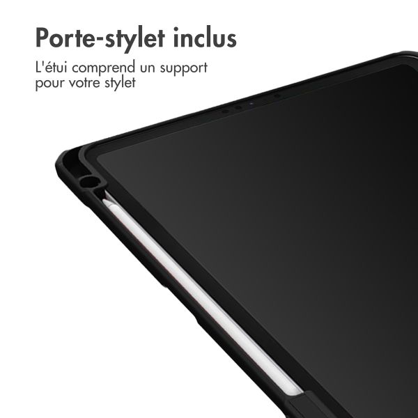 imoshion Coque tablette rigide Trifold Apple iPad 9 (2021) 10.2 pouces / iPad 8 (2020) 10.2 pouces / iPad 7 (2019) 10.2 pouces - Noir