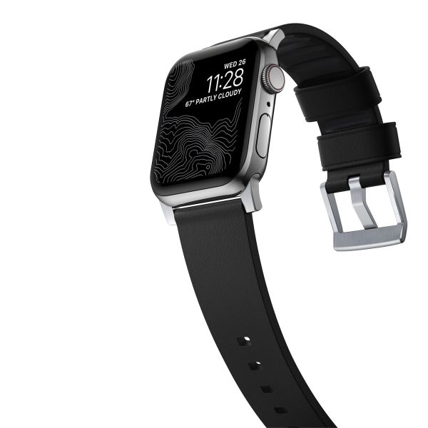 Nomad Bracelet Active Pro Apple Watch | 44/45/46/49 mm - Black / Silver