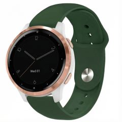 imoshion Bracelet sport en silicone  - Connexion universelle 18 mm - Vert foncé