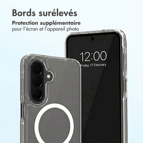 Accezz Coque arrière Xtreme Impact avec MagSafe Samsung Galaxy A27 (5G) - Transparent