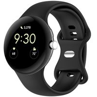 imoshion Bracelet en silicone⁺ Google Pixel Watch / Watch 2 / Watch 3 / Watch 4 (41 mm) - Taille S - Noir