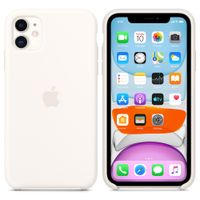Apple Coque en silicone Apple iPhone 11 - White