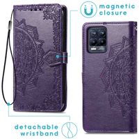 imoshion Etui de télephone Mandala Realme 8 (Pro) - Violet
