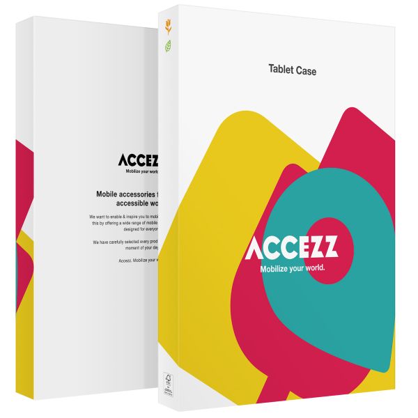 Accezz Coque tablette Classic Apple iPad 9 (2021) 10.2 pouces / iPad 8 (2020) 10.2 pouces / iPad 7 (2019) 10.2 pouces - Vert