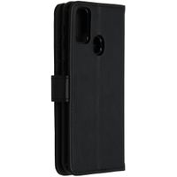 imoshion Étui de télephone portefeuille de luxe Samsung Galaxy M30s / M21 - Noir