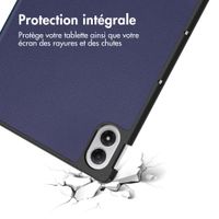 imoshion Coque tablette Trifold Xiaomi Redmi Pad 2 Pro / Poco Pad M1 - Bleu foncé