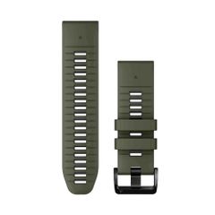 Garmin Bracelet QuickFit® en silicone  - Connexion Garmin 26 mm - Moss / Graphite