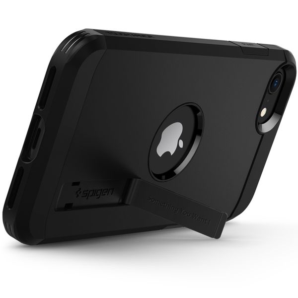 Spigen Coque Tough Armor Apple iPhone SE (2022 / 2020) - Noir