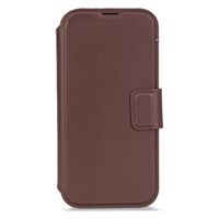 Decoded Portefeuille détachable 2 en 1 en cuir MagSafe Apple iPhone 17 - Chocolate Brown