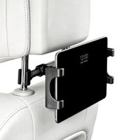 imoshion Support pour tablette à fixer sur l'appuie-tête de voiture - Noir