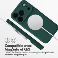 imoshion Coque Couleur avec MagSafe Apple iPhone 18 Pro Max / 17 Pro Max - Vert foncé