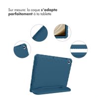 imoshion Coque kidsproof avec poignée Samsung Galaxy Tab A11 Plus / A9 Plus - Bleu foncé