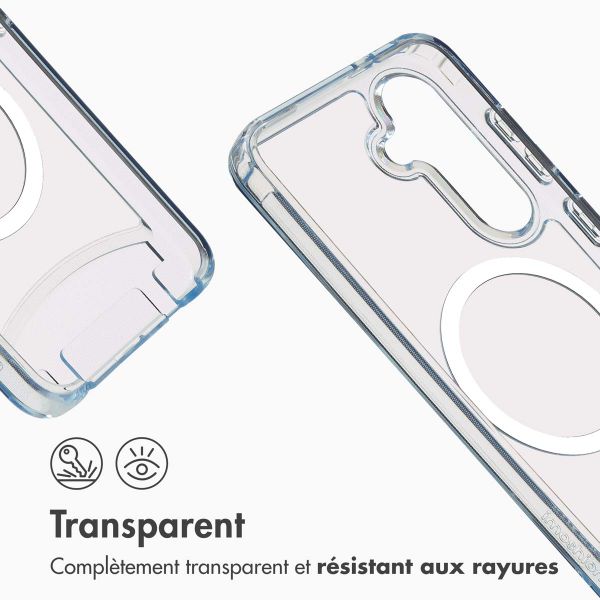 imoshion Coque MagSafe avec cordon amovible Samsung Galaxy S25 / S24 - Transparent