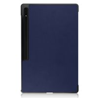 imoshion Coque tablette Trifold Galaxy Tab S8 Ultra - Bleu foncé