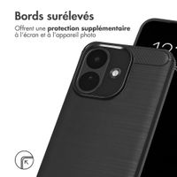 imoshion Coque Brushed Xiaomi Redmi Note 17 Pro - Noir