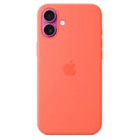Apple Coque en silicone MagSafe Apple iPhone 16 Plus - Tangerine Orange