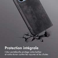 imoshion Étui de téléphone portefeuille Slim Xiaomi Redmi Note 17 Pro Max - Noir