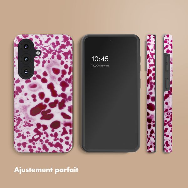 Selencia Coque arrière Vivid avec MagSafe Samsung Galaxy S26 - Cosmic Orchid