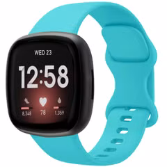 imoshion Bracelet en silicone⁺ Fitbit Versa 4 / 3 / Sense (2) - Turquoise