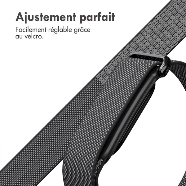 imoshion Bracelet en nylon Fitbit Air - Noir