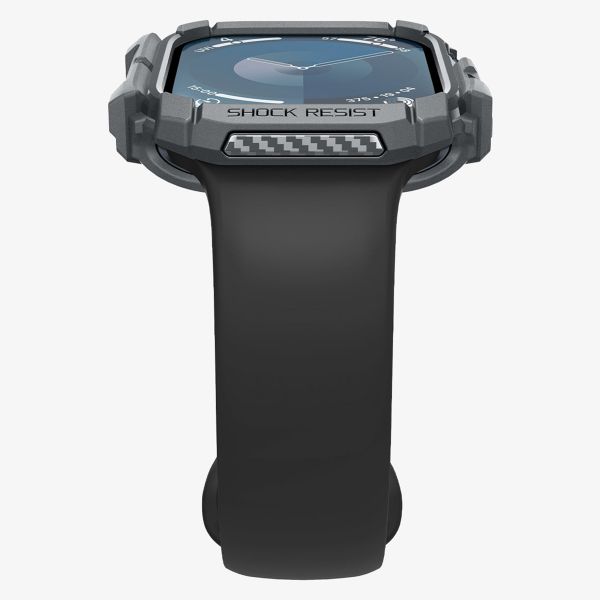 Spigen Coque Rugged Armor™ Apple Watch 10 / 11 - 46 mm - Dark Grey