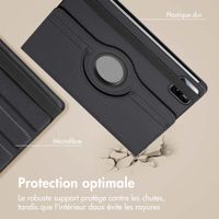 imoshion Coque tablette rotatif à 360° Xiaomi Pad 7 / 7 Pro / Poco Pad X1 - Noir