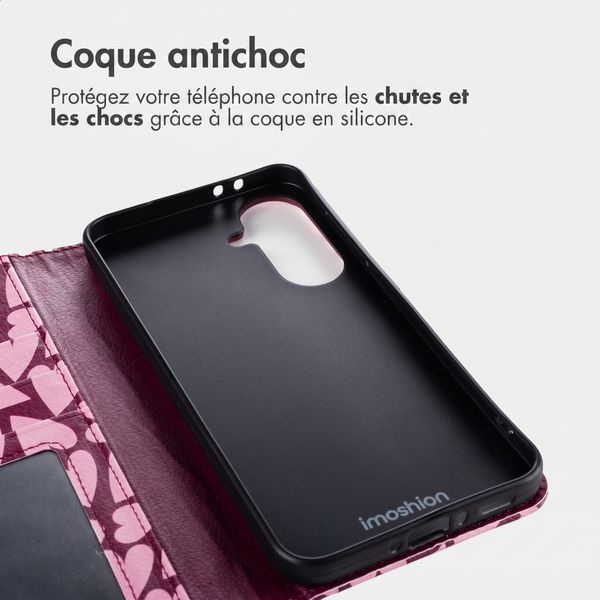 imoshion Étui de télephone portefeuille Design Samsung Galaxy A37 (5G) - Hearty Blush