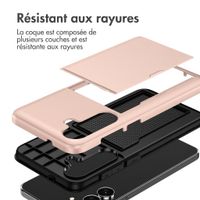 imoshion Coque arrière avec porte-cartes Samsung Galaxy S26 FE - Rose Gold