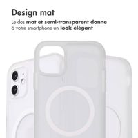 imoshion Coque Color Guard avec MagSafe Apple iPhone 11 - Blanc