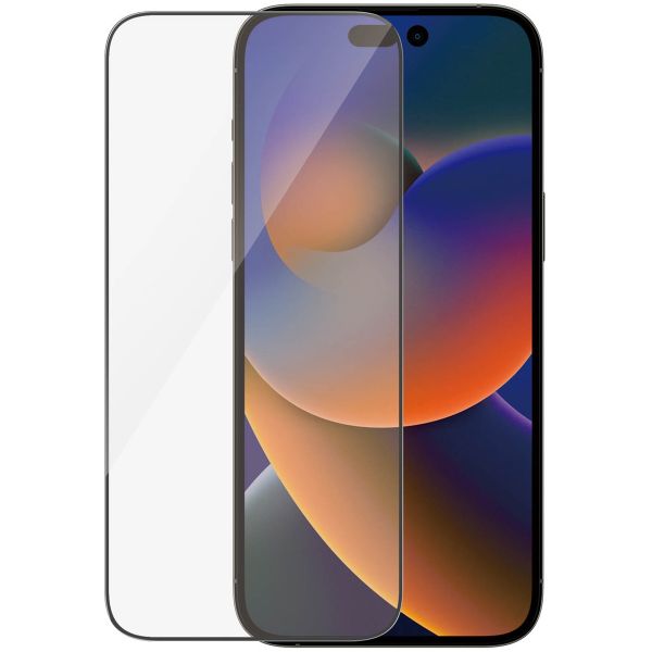 PanzerGlass Protection d'écran Ultra-Wide Fit Anti-bactérienne avec applicateur Apple iPhone 14 Pro Max