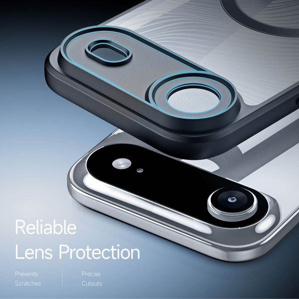 Dux Ducis Coque arrière Aimo avec MagSafe Apple iPhone Air - Transparent