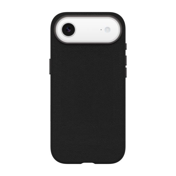 OtterBox Coque en cuir de cactus Symmetry MagSafe Apple iPhone Air - Noir Ash