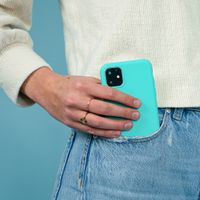 imoshion Coque Couleur Apple iPhone 12 (Pro) - Vert menthe
