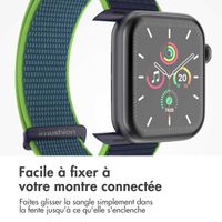imoshion Bracelet en nylon Apple Watch | 44/45/46/49 mm - Lime