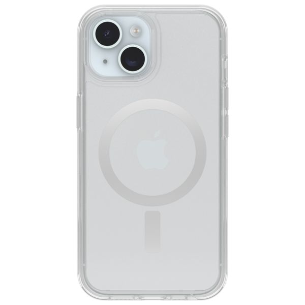 OtterBox Coque Symmetry MagSafe Apple iPhone 17e / 16e / 15 / 14 / 13 - Clear