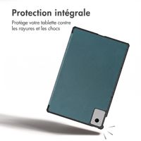 imoshion Coque tablette Trifold Lenovo Idea Tab Plus - Vert foncé